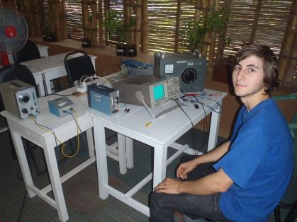 David Sprecher als Zivi in Bangladesch