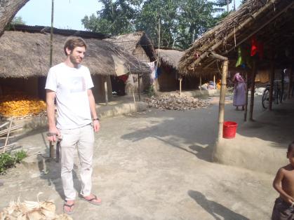 Michael Wipf als Zivi in Bangladesch